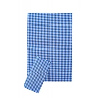 Zefir Desen Sofra Bezi Masa Örtüsü 170 x 170 Cm Mavi