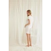 Arias Closet Kısa Kollu Dantelli V Yaka Şort Takımı