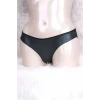 Kadın Parlak Kumaşlı Dantelli Slip (2769)