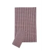 Zefir Desen Sofra Bezi Masa Örtüsü 170 x 170 Cm Bordo