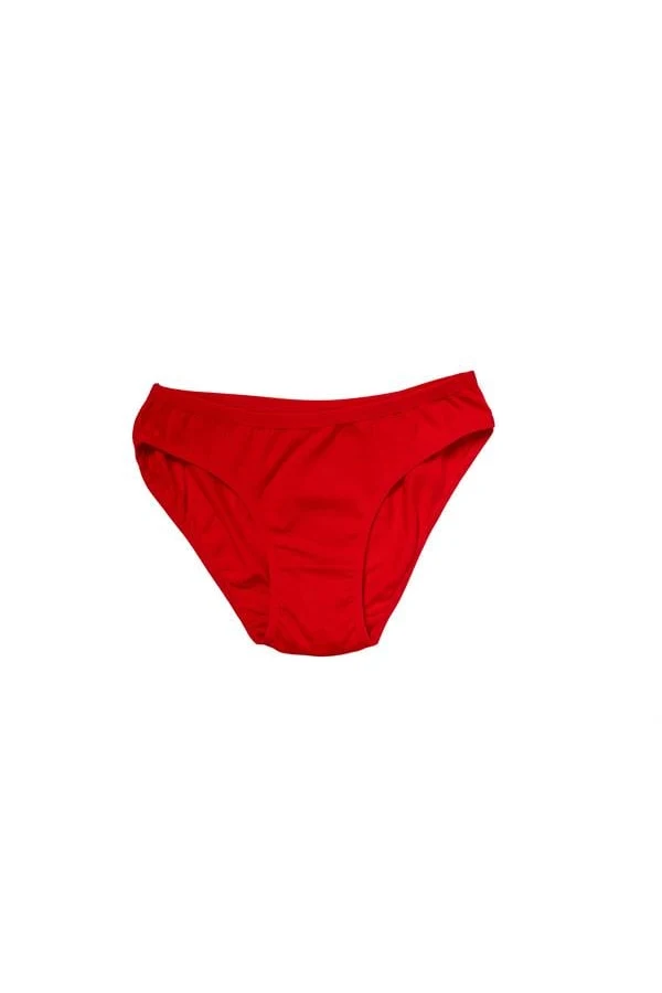 Arias Closet Kırmızı Yılbaşı Desenli Love New Year Pamuklu Külot