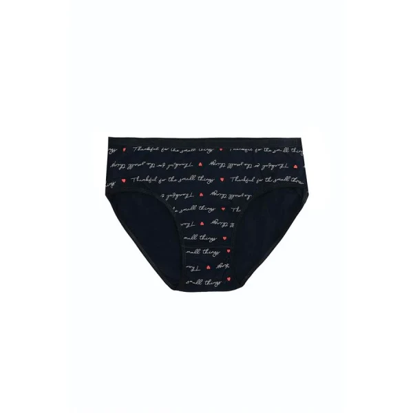 Arias Closet Büyük Beden Pamuklu Likralı Karışık Renkli 3lü Külot