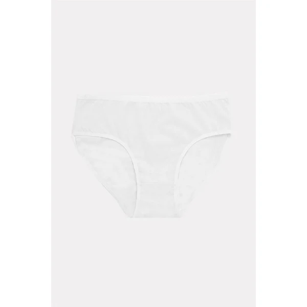 Arias Closet Büyük Beden Pamuklu Siyah Beyaz Ten Rengi 3lü Külot