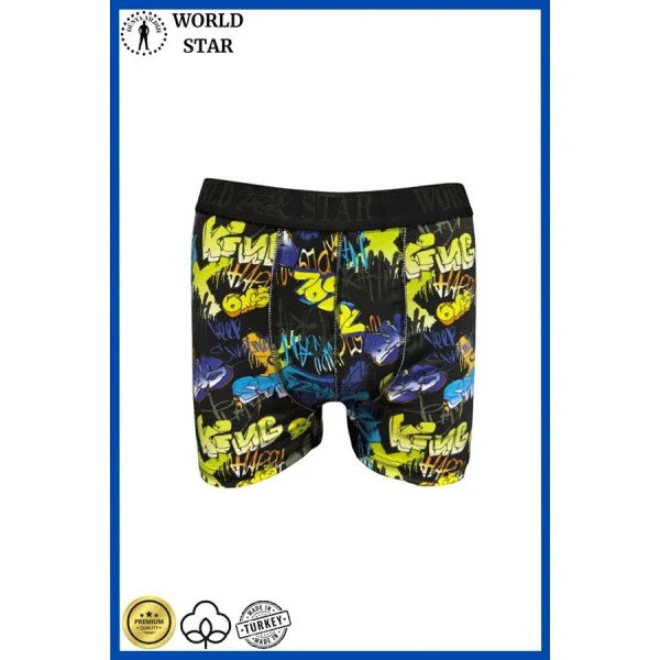 Arias Closet Likralı Pamuklu Renkli Erkek Boxer