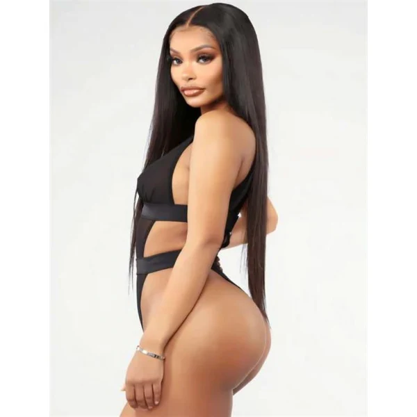 Arias Closet Siyah Transparan Tül Fantezi Babydoll