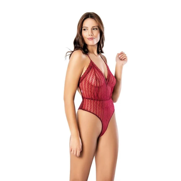 Arias Closet Transparan Dantelli Body Gecelik Takım