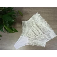 Arias Closet Arkası İp Detaylı Fantezi Beyaz Külot