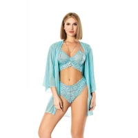 Arias Closet Dantelli Transparan Fantezi Gecelik Takımı