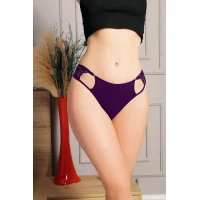 Arias Closet Lacivert Bel Kısmı Dantelli Külot