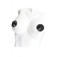 Arias Closet Siyah Zincir Detaylı Fantezi Göğüs Ucu Kapatıcı