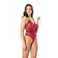 Arias Closet Transparan Dantelli Body Gecelik Takım