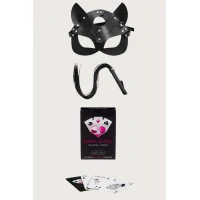 Arias Closet Sexy Görselli Oyun Kartı Kama Sutra Kırbaç Maske Set