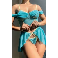 Arias Closet Turkuaz Fantezi Kleopatra Kostümü