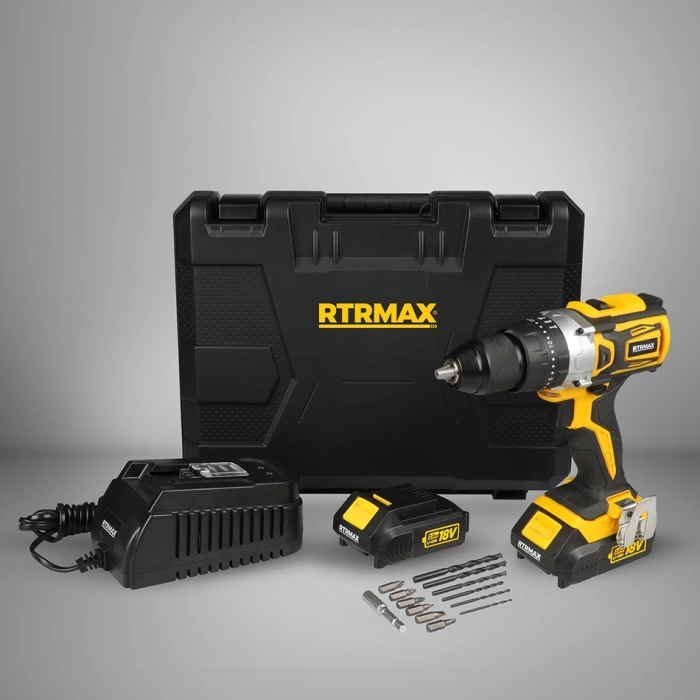 RTMMAX RTX2014B  AKÜLÜ DARBELİ MATKAP 18V AKÜSÜZ