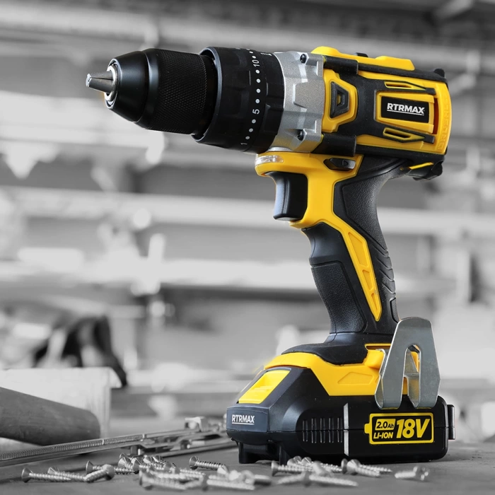 RTMMAX RTX2014B  AKÜLÜ DARBELİ MATKAP 18V AKÜSÜZ