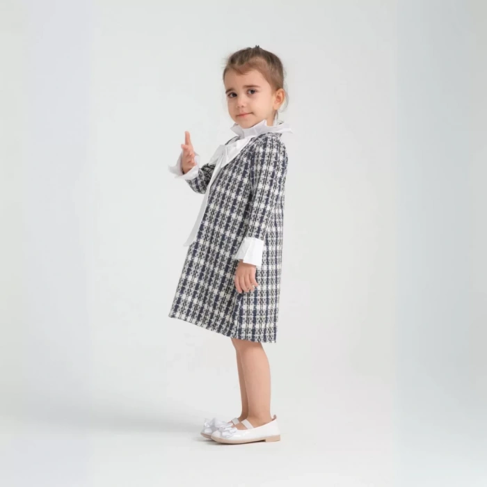 Harika Şanel Kumaş Vintage Tasarım Elbise