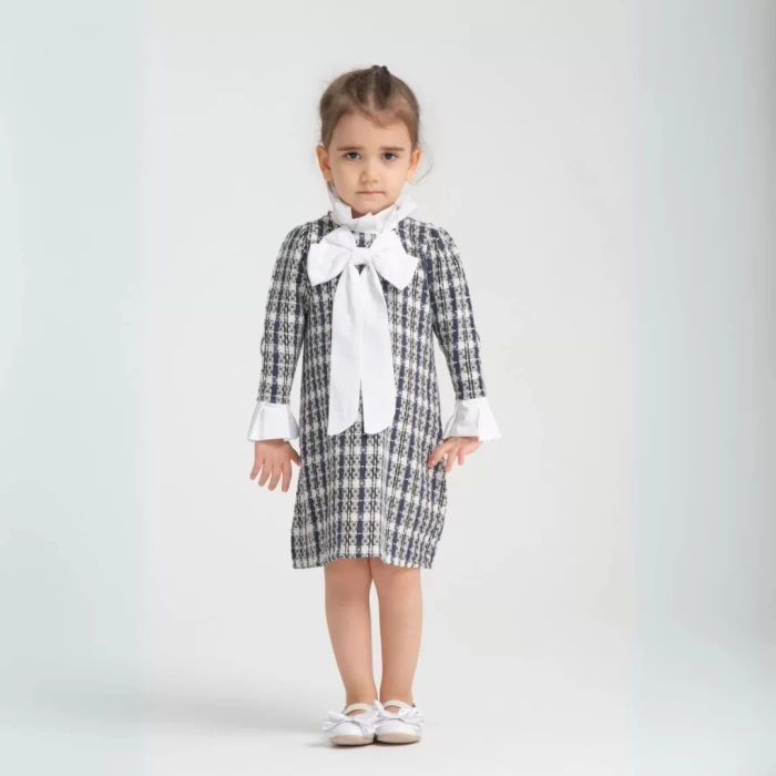Harika Şanel Kumaş Vintage Tasarım Elbise