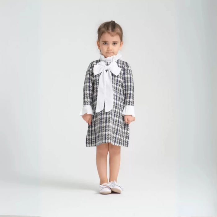 Harika Şanel Kumaş Vintage Tasarım Elbise