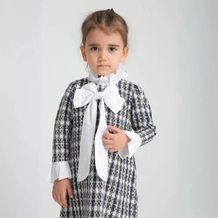 Harika Şanel Kumaş Vintage Tasarım Elbise