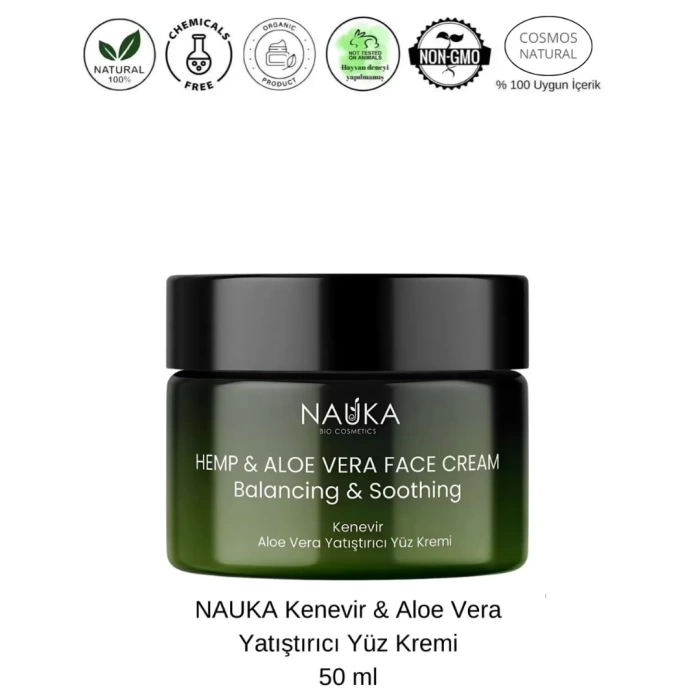 HEMP & ALOE VERA FACE CREAM