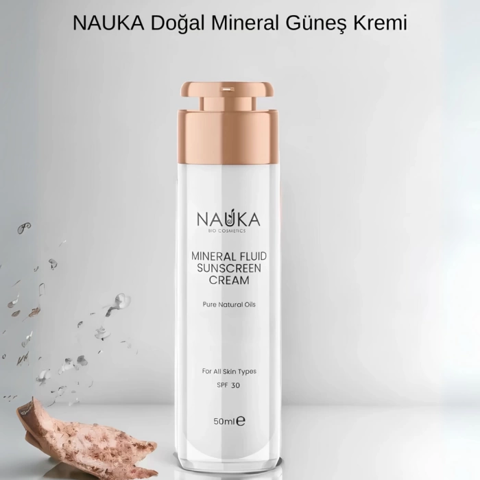 MINERAL FLUID SUNSCREEN CREAM / MİNERAL FİLTRELİ DOĞAL GÜNEŞ KREMİ