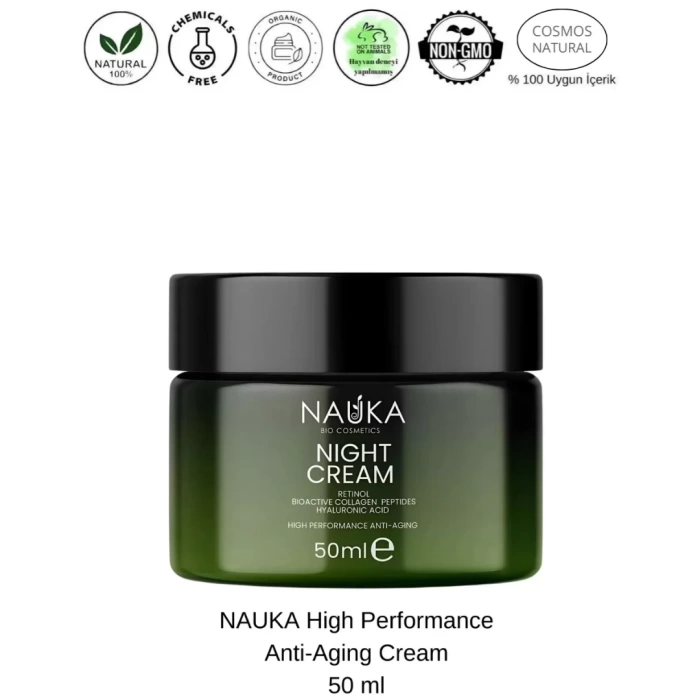RETINOL& BIOACTIVE COLLAGEN PEPTIDES & HYALURONIC ACID NIGHT CREAM