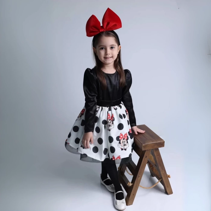 SPARKLE- Minie Mouse Abiye