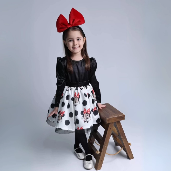 SPARKLE- Minie Mouse Abiye