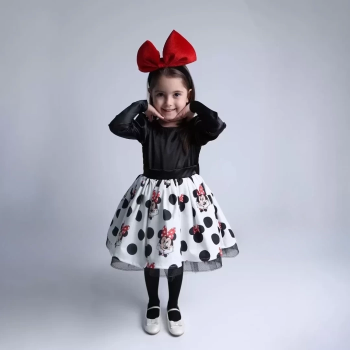 SPARKLE- Minie Mouse Abiye