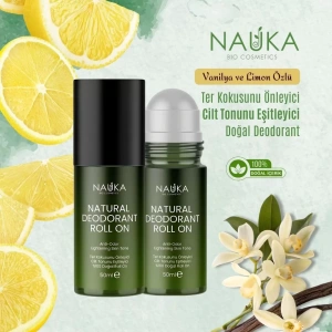 NATURAL DEODORANT ROLL ON VANILLIA & LEMON