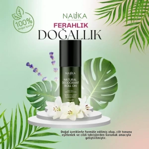 NATURAL DEODORANT ROLL ON PALMAROSA & PELARGONIUM & LAVANDULA