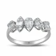 Sevgiliye Özel Princess Series Pırlanta Bagetli Sırataş Fantezi Yüzük 0.33ct