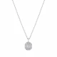 Sevgiliye Özel Princess Series Pırlanta Köşe Formlu Fantezi Kolye 0.35ct