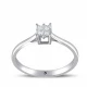 Sevgiliye Özel Princess Series Pırlanta Tektaş 0.10 ct