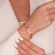 14 AYAR İKİLİ ZİKZAK AJDA ALTIN KELEPÇE