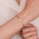 14 AYAR KÜLÇE ALTIN FİGÜRLÜ ALTIN BİLEKLİK