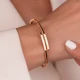 8 AYAR ÇİFT PLAKALI AJDA MODEL ALTIN KELEPÇE