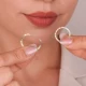14 AYAR KESME MODEL KALEMLİ ALTIN KÜPE