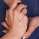 8 AYAR ZİRKON BAGET ALTIN KOLYE