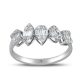Sevgiliye Özel Princess Series Pırlanta Bagetli Sırataş Fantezi Yüzük 0.33ct