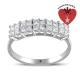 Sevgiliye Özel Princess Series Pırlanta Beştaş 0,60 ct