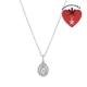 Sevgiliye Özel Princess Series Pırlanta Damla Formlu Fantezi Kolye 0.33 ct