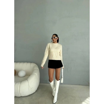 Cepli triko kazak krem