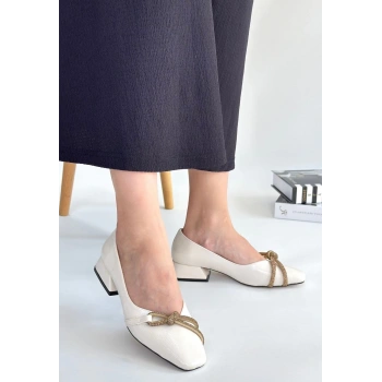 Estay Ten Rugan Topuklu Ayakkabı