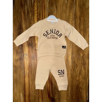 6-24 aylık kanguru cep senıor takım sütlükahve