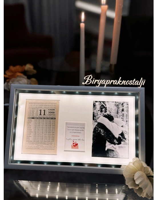 IŞIKLI TAKVİM TABLO