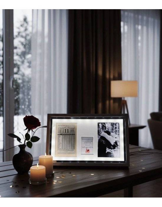 IŞIKLI TAKVİM TABLO