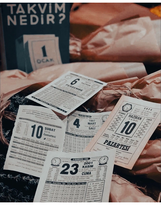 Takvim Yaprağı - Doğum Günü Hediyesi