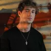 925 Ayar Gümüş Vikinglerin Mızrak Ucu Unısex Kolye