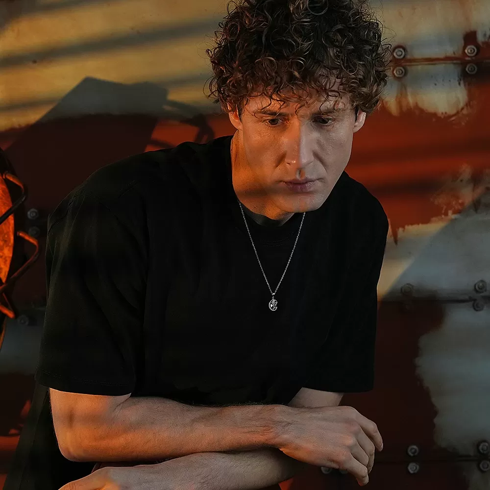 925 Ayar Gümüş Griffone Mitolojik Oksitli Unısex Kolye